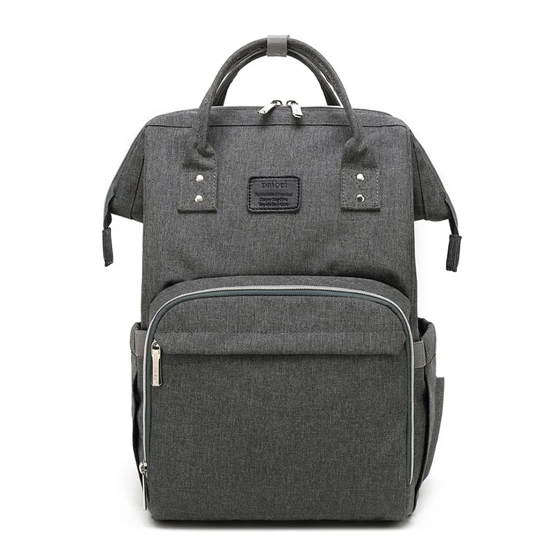 Mauve Mist Diaper Backpack – Nappy Bag with Changing Pad & Stroller Straps