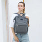Mauve Mist Diaper Backpack – Nappy Bag with Changing Pad & Stroller Straps