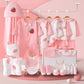 Newborn Baby Clothes Set – 22–24PCS 100% Cotton, 0–6M Unisex Four-Season Outfit