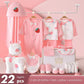 Newborn Baby Clothes Set – 22–24PCS 100% Cotton, 0–6M Unisex Four-Season Outfit