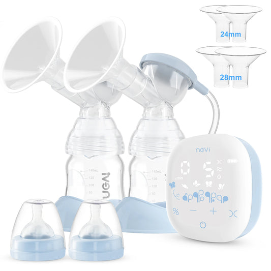 NCVI Electric Double Breast Pumps, Nursing Hospital Grade Breastfeeding Pump