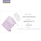 Elinfant 6pc Bamboo Breast Pad Nursing Pads For Mum Waterproof Washable Feeding Pad Bamboo Reusable Breast Pads with Laundry Bag