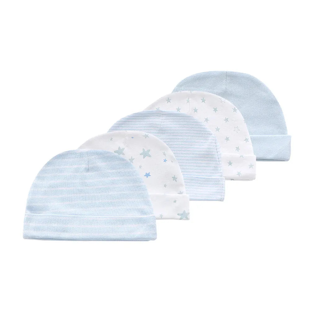 Toddler Baby Hat and Gloves Cotton Accessory Set 0-6M