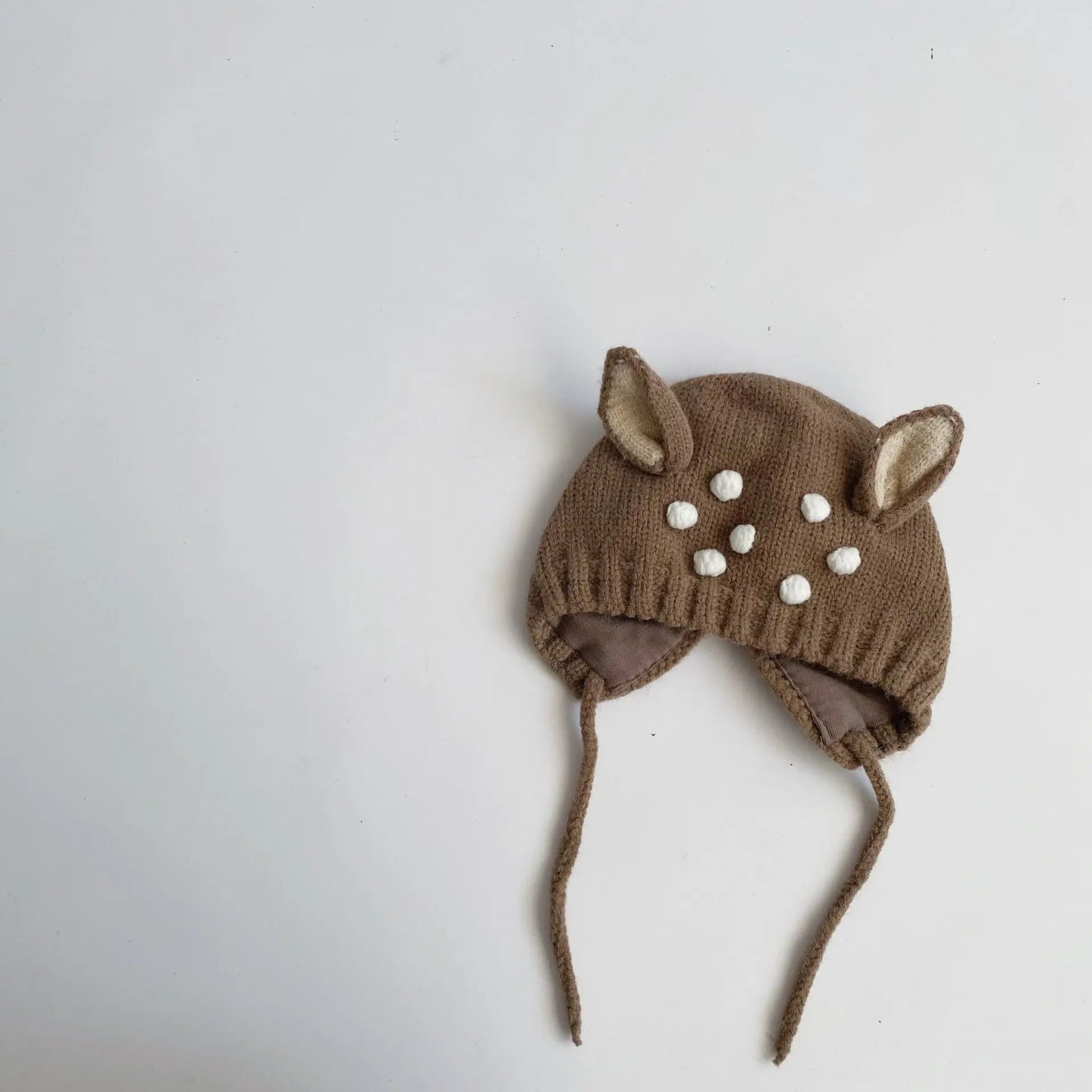 Baby Deer Antler Knit Hat