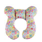 Baby travel pillow, child head and neck support pillow, suitable for strollers, car seats, travel