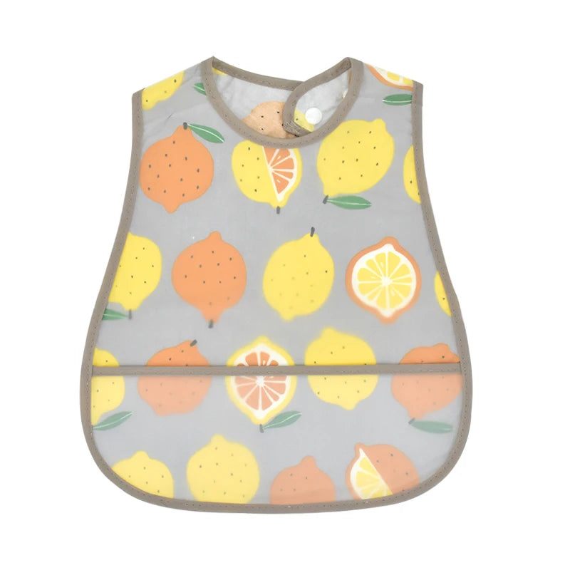High Quality Adjustable Baby EVA Bibs Cartoon Cotton Child Waterproof Lunch Feeding Bibs For Kids Girls Boys Feed Accessories