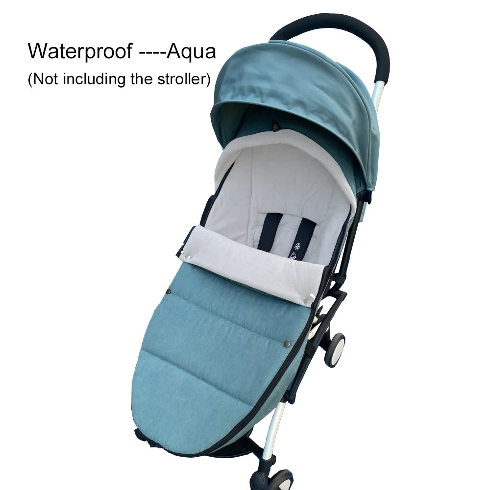 Universal Pushchairs Footmuff, Stroller Accessory Compatible with Babyzen YOYO, YOYO2 & YOYO3 strollers - Soft Lining & Fabric