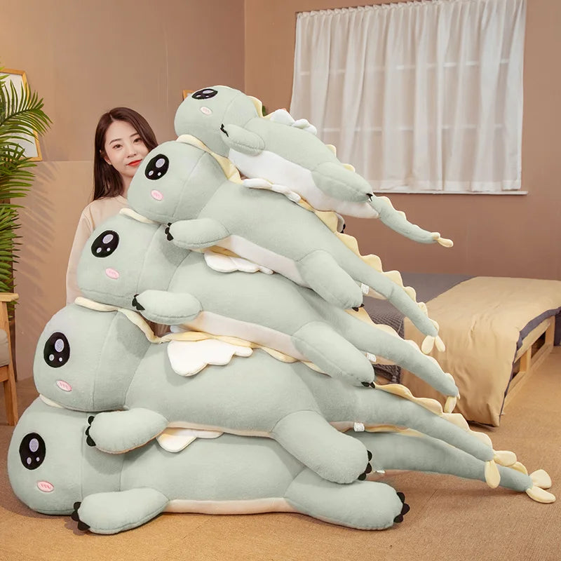 Big Dinosaur Plush Toy – Soft Stuffed Pillow for Kids