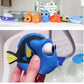 Baby Bathroom Play Set – Debbling Rubber Animals for Bath Tub