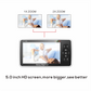 Babyphone double caméra 5 pouces avec audio bidirectionnel et zoom
