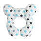 Baby travel pillow, child head and neck support pillow, suitable for strollers, car seats, travel