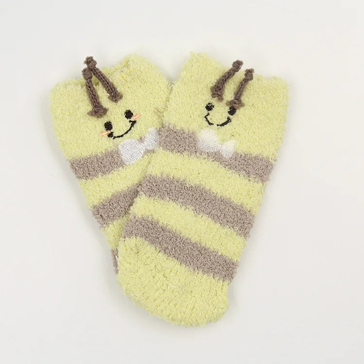 Cozy Cartoon Baby Socks