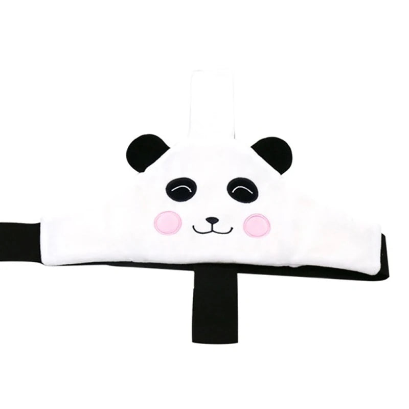 Infant Baby Car Seat Head Support Children Belt Head Fastening Belt Adjustable Sleep Positioner Cartoons Baby Safety Pillows