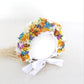 Knitted Flower Bonnet for Newborn Baby Photo Shoot Props