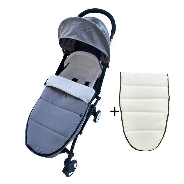 Universal Pushchairs Footmuff, Stroller Accessory Compatible with Babyzen YOYO, YOYO2 & YOYO3 strollers - Soft Lining & Fabric