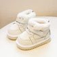 Winter Children Boots for Baby Girls Boys Outdoor Shoes Warm Plush Kids Snow Boots Non-slip Windproof waterproof Infant Shoes