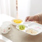 Children’s Feeding Set – Divided Plate & Spoon/Fork Set