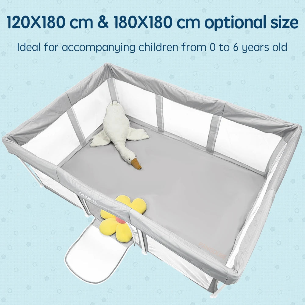 PANGDUBE Foldable Baby Playpen – Indoor & Outdoor Activity Fence