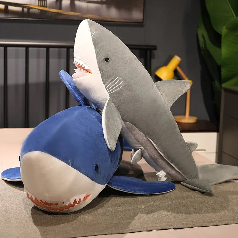 Soft Giant Shark Plush – Birthday Gift