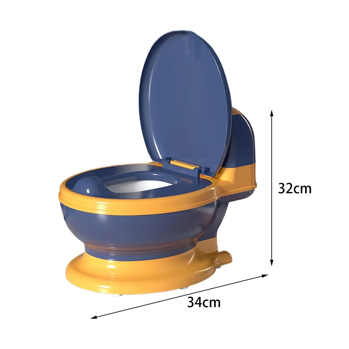 Toilet Training Potty – Compact with Brush & Wipes