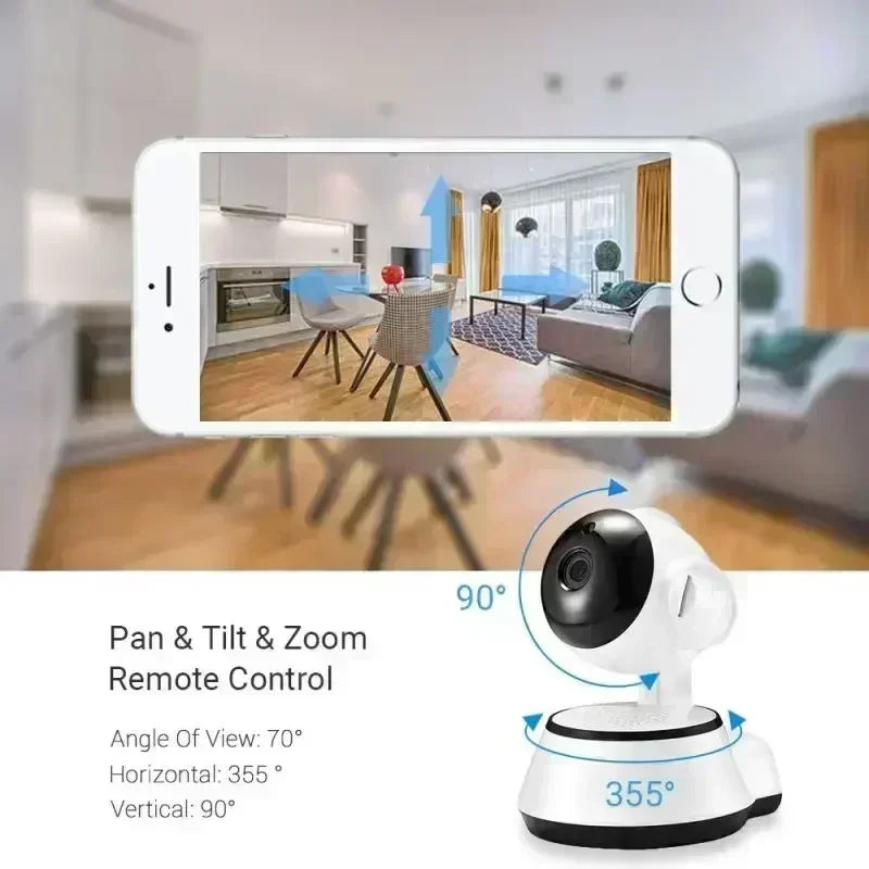 Smart Home Baby Monitor 8MP PTZ AI Camera