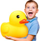 Giant Rubber Yellow Duck, Rubber Duck Family Small and Large and Giant Duck Toys for Shower Birthday Beach Summer Pool Party Fav