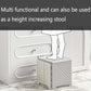 Children's fold-able portable toilet for outdoor use