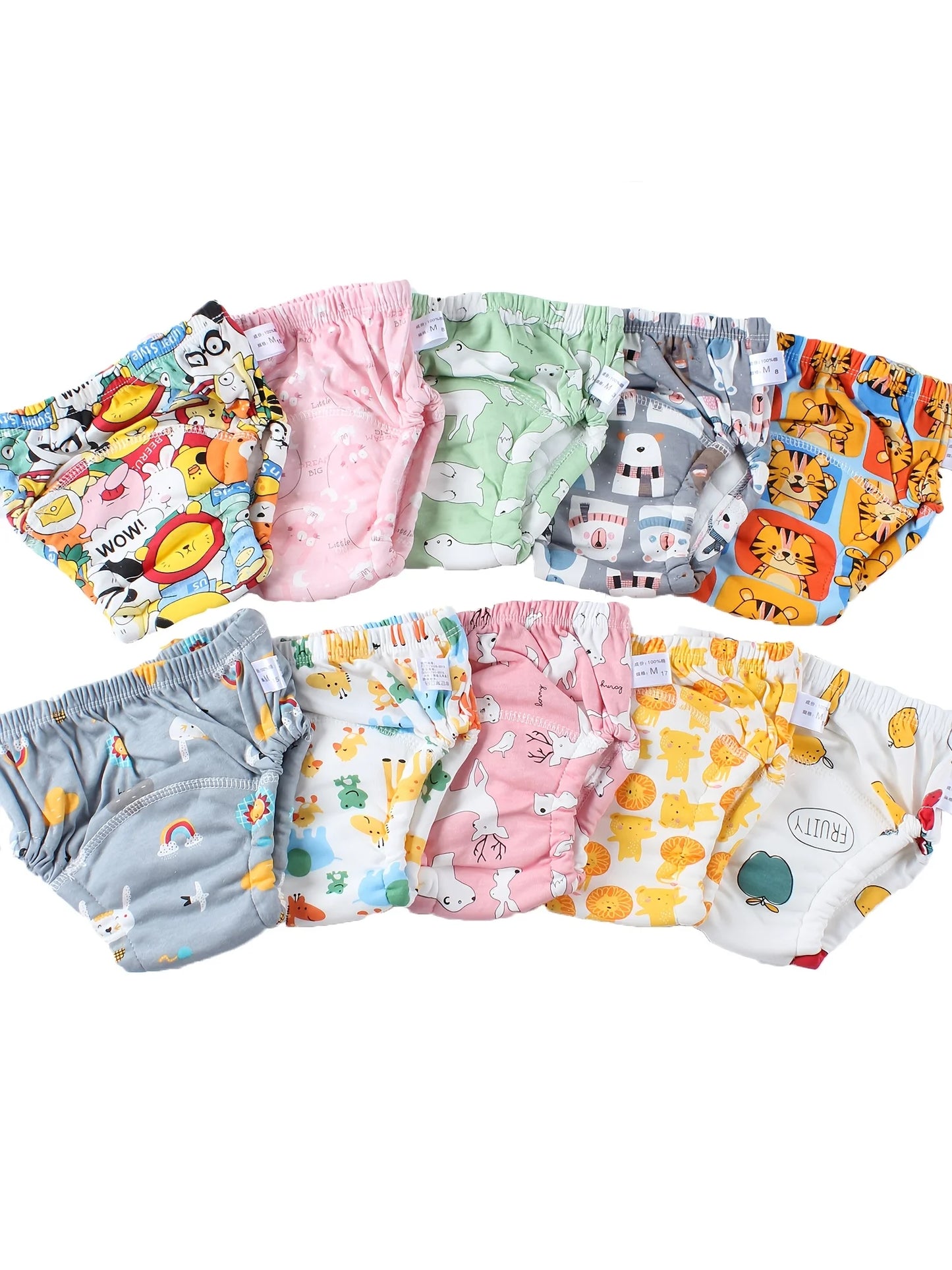 8pcs Washable Training Pants