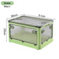 BGRORIO Foldable Storage Box Closet Organizer With Wheels Stackable Sundries Organizer Clothes Quilts Toys Books Storage Box