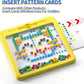 2-in-1 Magnetic Pen DIY Drawing Board For Children Montessori Preschool Education Painting Puzzle Toy Gift