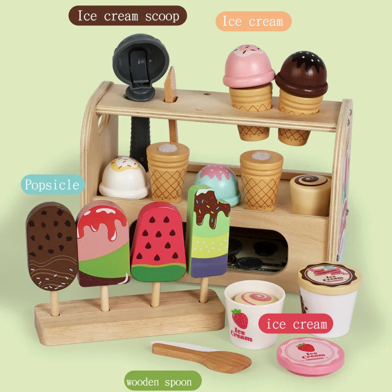 Ice Cream Cart Toy – Sweet Pretend Play!