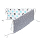 Baby Bed Crib Bumper Newborns Surrounding Barriers Zipper Cotton Bed Fence Braid Infant Anti-collision Cot Protector Room Decor