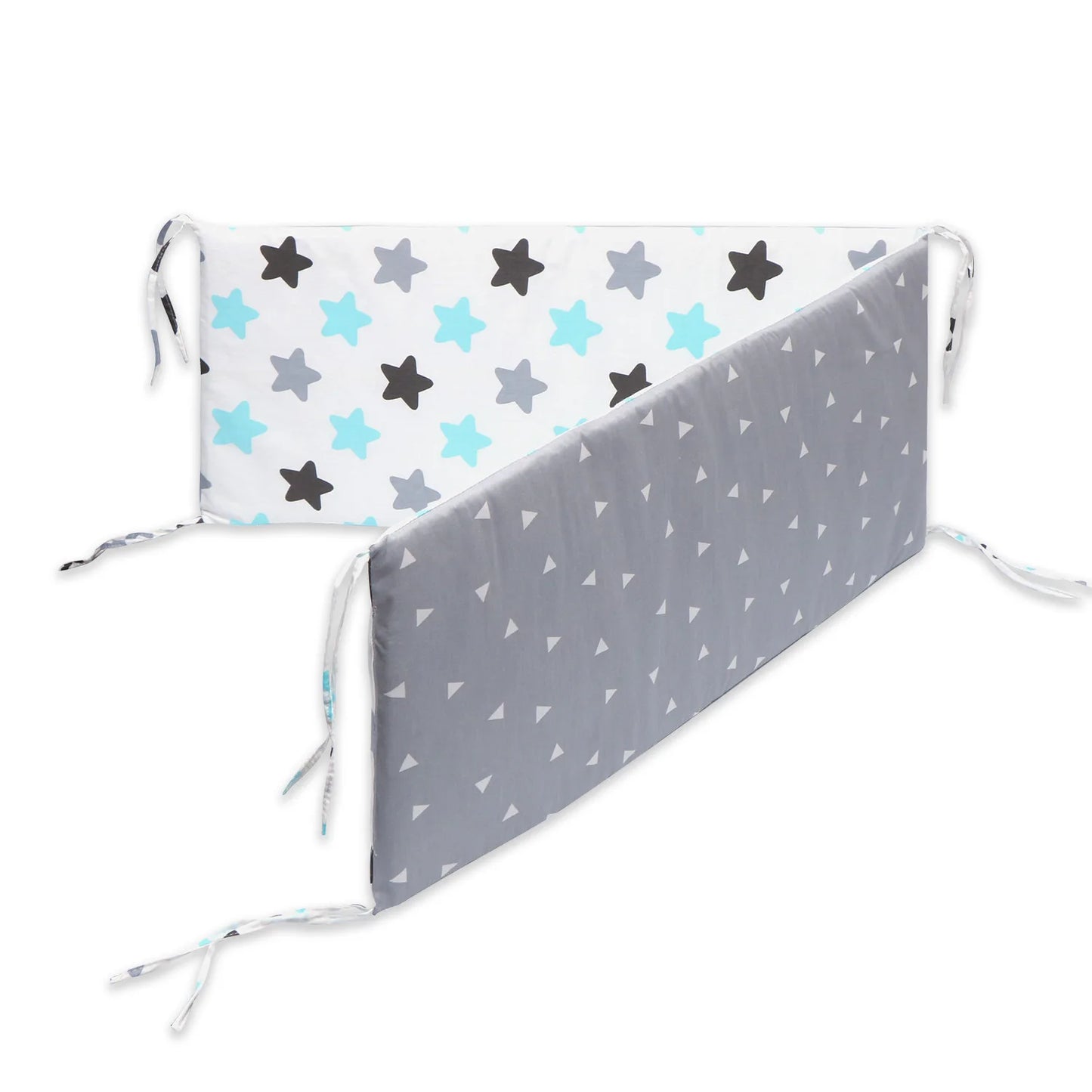 Baby Bed Crib Bumper Newborns Surrounding Barriers Zipper Cotton Bed Fence Braid Infant Anti-collision Cot Protector Room Decor