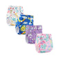 Babyland Reusable Cloth Diapers – 4-Pack Waterproof & Eco-Friendly for Sensitive Skin