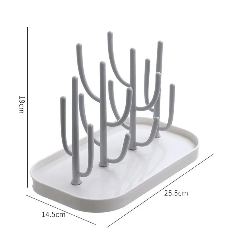 Feeding Cup Holder Storage Drying  Baby Feeding Bottle Drain Rack Nipple Rack Cleaning Dryer Drainer Storage Drying Rack