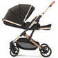 2025 New Style High View Baby Stroller Can Sit or Lie Down, Two-way Lightweight and Foldable Baby Newborn Stroller
