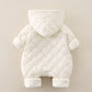 Cozy Cotton-Padded Infant Romper