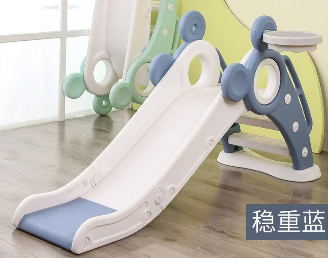 Giraffe Slide – Indoor/Outdoor Playground Toy with Basketball Hoop