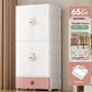 Foldable Storage Cabinet Wardrobe Filing Plastic Chest Modular Wardrobes Baby Cupboard Drawer Armarios Bedroom Furniture