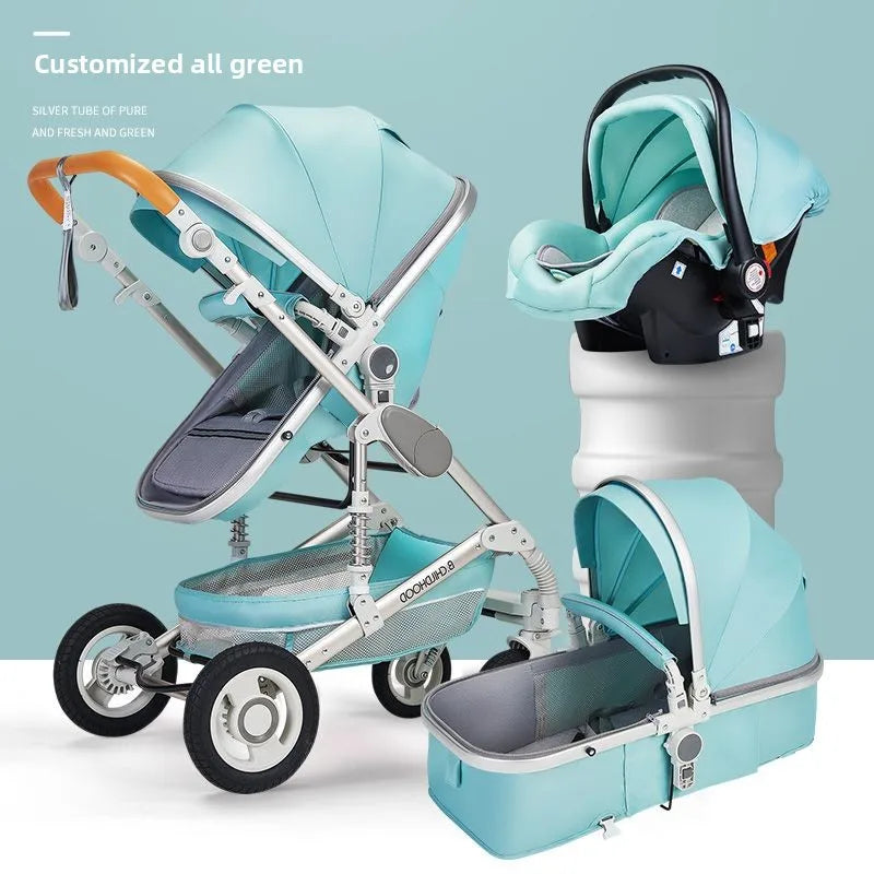 Foldable Lightweight Stroller – Smooth Ride for Babies