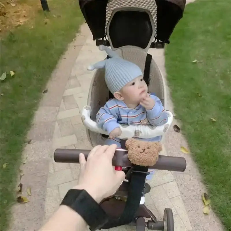 Baby Stroller Rope Stroller Handlebar Wrist Strap Non-slip Belt Safety Outdoor Slope Safety Protection Double Insurance Straps
