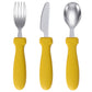 Infant Feeding Set – Silicone Plate, Spoon & Fork