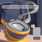 Realistic Toddler Potty Seat – Soft Cushion, Music & Wipe Storage
