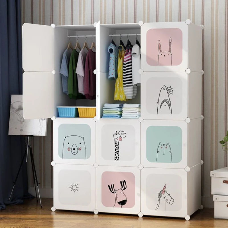 Baby Closet Dresser Storage Wardrobe Sale Price Montessori Children's Cabinet Clothes Playful Organizer Wardrobes kids furniture