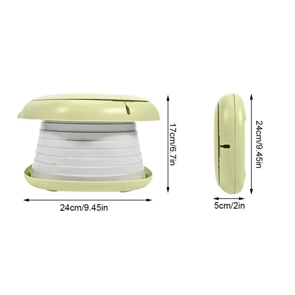 Foldable Travel Potty – Portable Baby Toilet with Waste Bags & Gifts