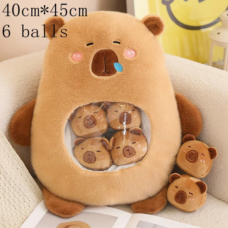 Cute Animal Plush Bag – Mini Stuffed Dolls