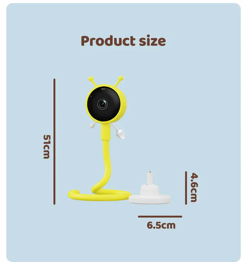 Smart Baby Care C11 HD 2MP Video Music App