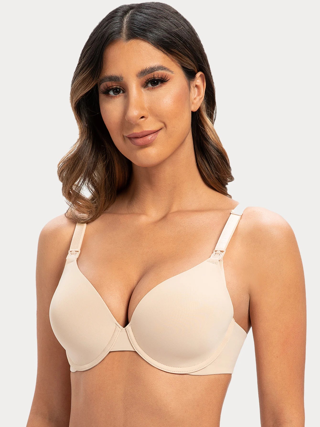 Maternity Plus Size Breastfeeding Underwire Nursing Bra