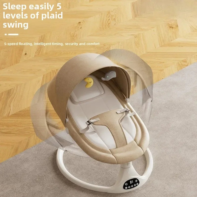 Electric Baby Rocker Soothing Swing Chair Newborns Cradle Seat Music Motion Infant Sleep Baby rocker Bassinet Baby Sleep Basket
