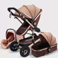 Hot 2025 Baby Stroller – Foldable, High View & Travel